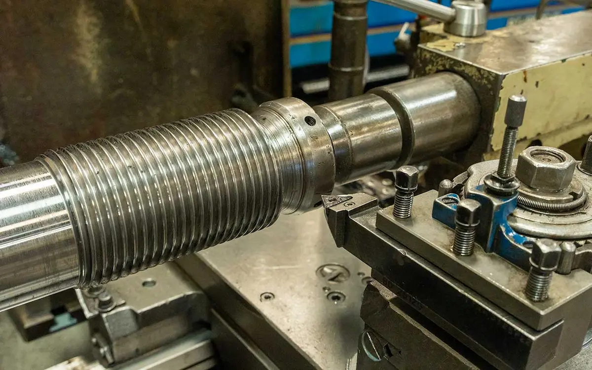 Metal Lathe Threading Operation Calgary